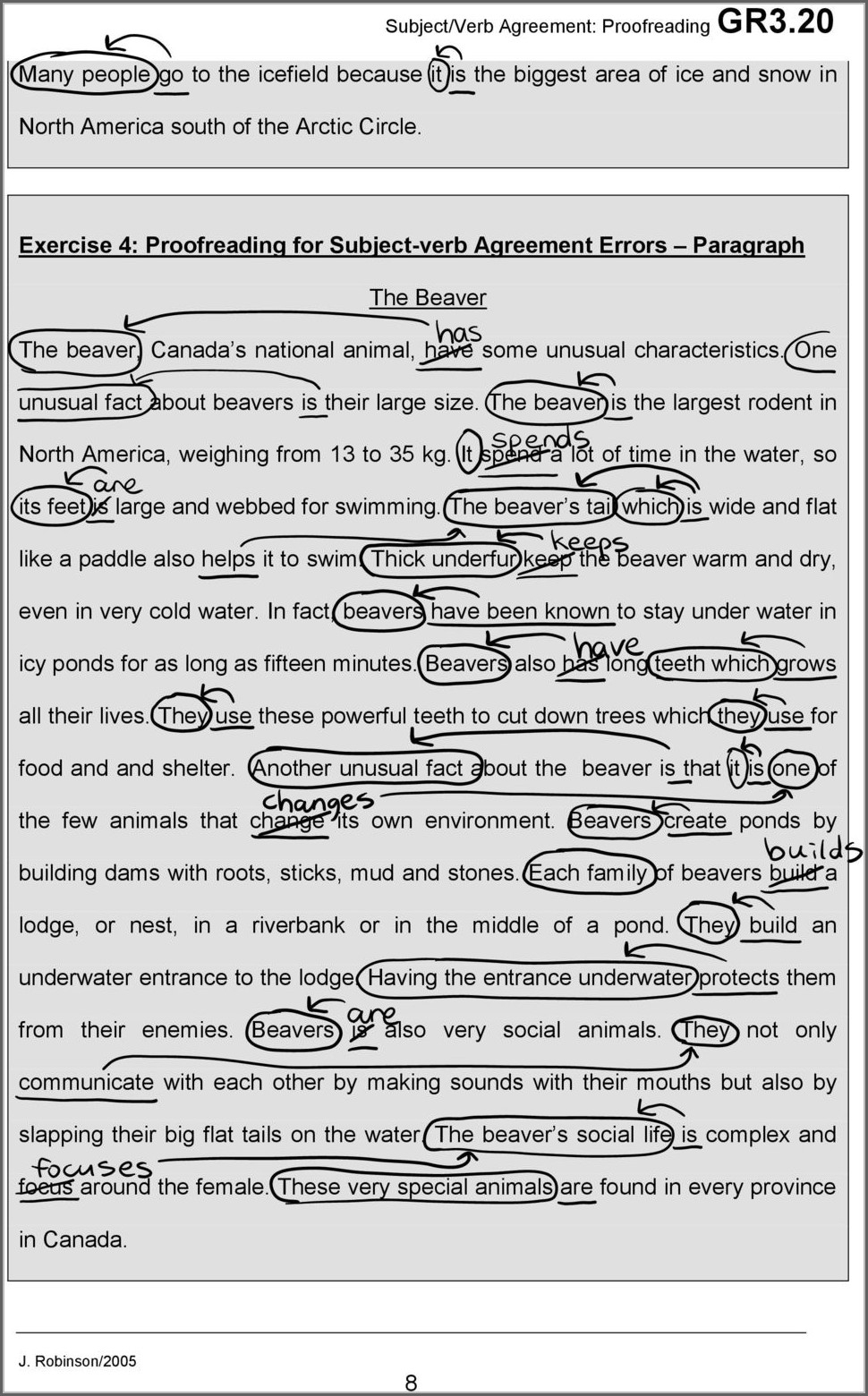 Subject Verb Agreement Exercises Printable Read iesanfelipe edu pe