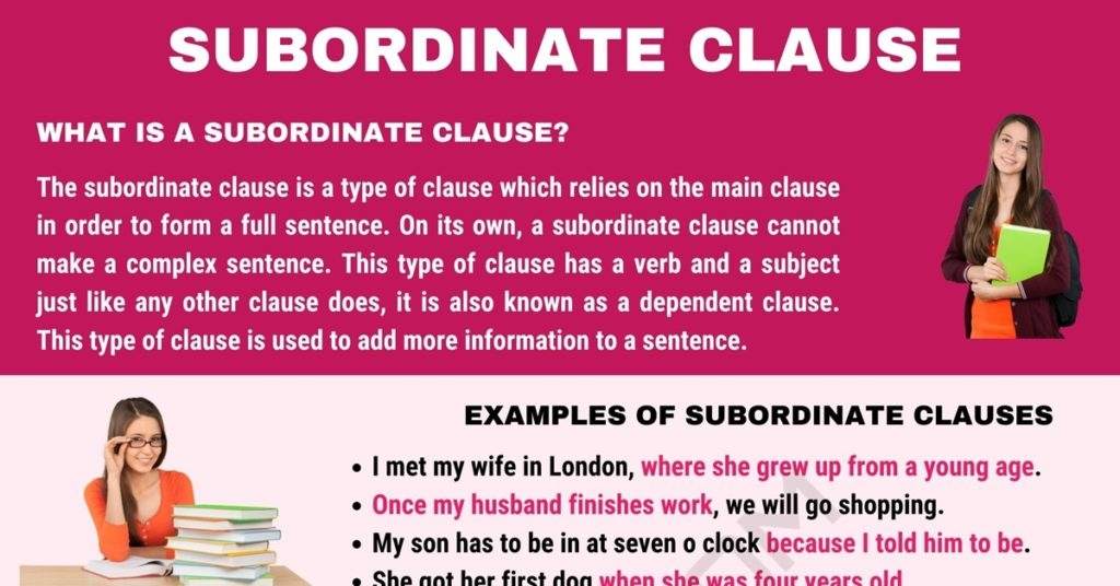 10 examples of subordinate clause 10 examples of subordinate clause