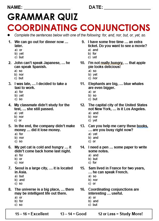 Subordinating Conjunctions Conjunction Subordinating Prefixword
