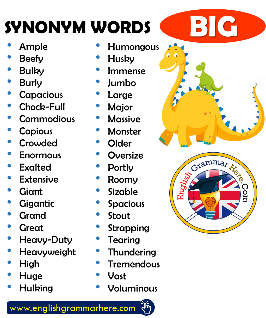 big vocabulary words big vocabulary words