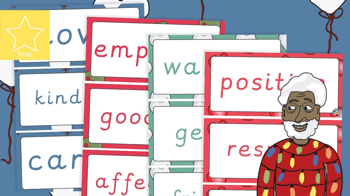 Teacher 39 s Pet Give A Little Love Kindness Vocabulary Labels