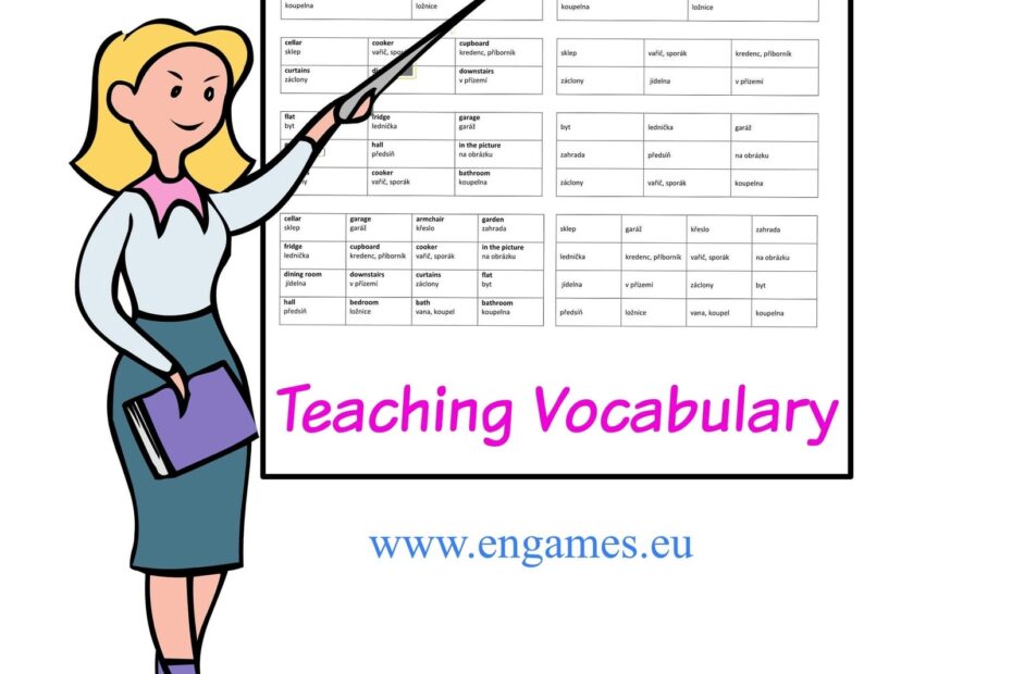 Teaching vocabulary img Games To Learn English