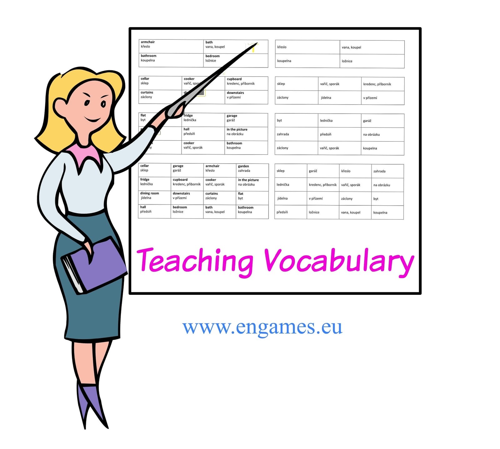 Teaching vocabulary img Games To Learn English