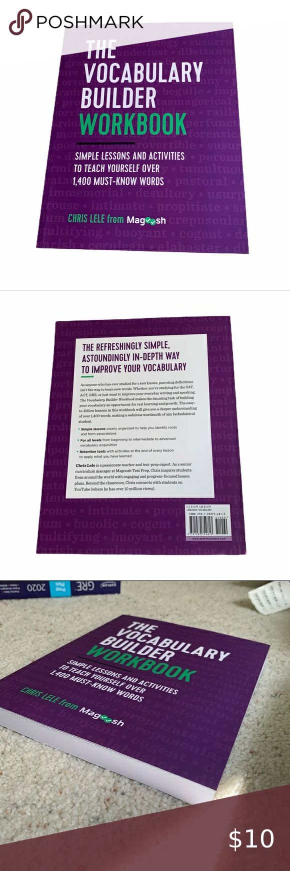 Test Prep Vocabulary Builder Workbook By Magoosh Chris Lele From 