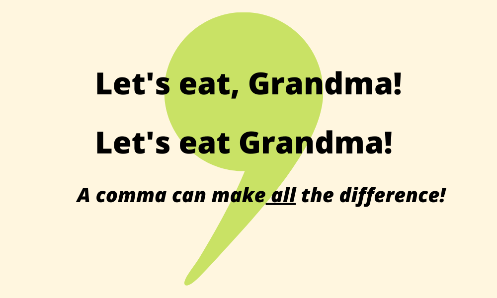 The Comma Rules In English Punctuation Grammar
