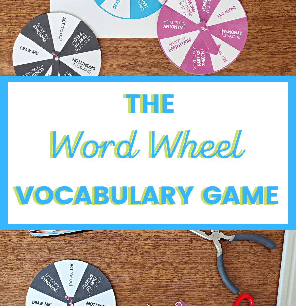 The Word Wheel Vocabulary Game Vocabulary Luau