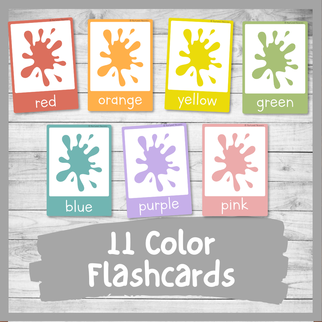 Top 27 Images Free Printable Printable Color Flashcards For Toddlers 