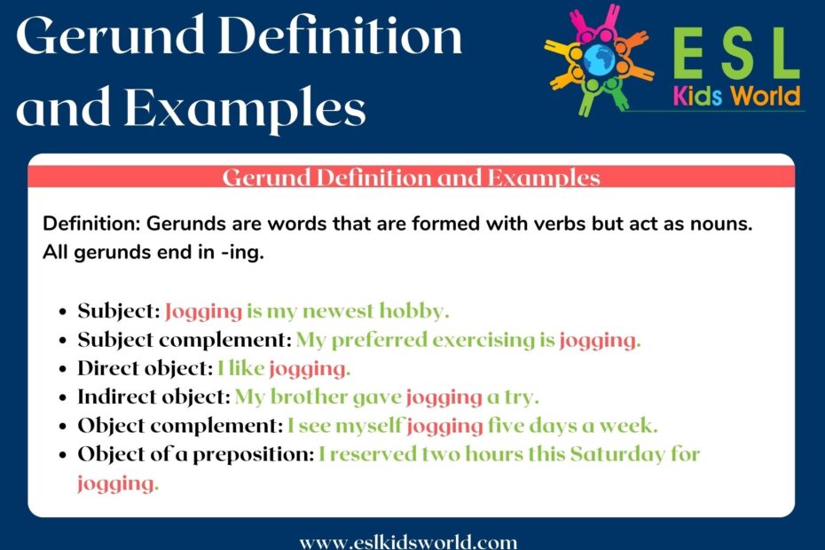 Types Of Gerunds Pptx Vrogue co