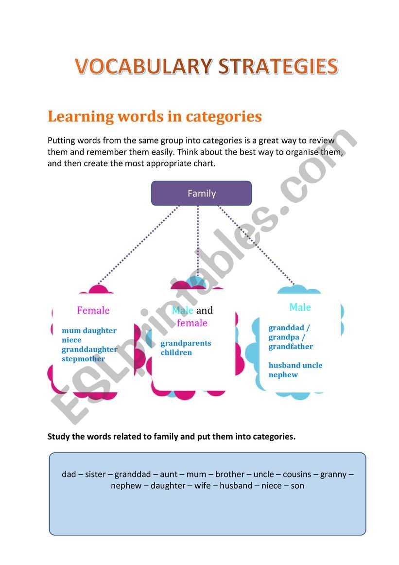 vocabulary strategy