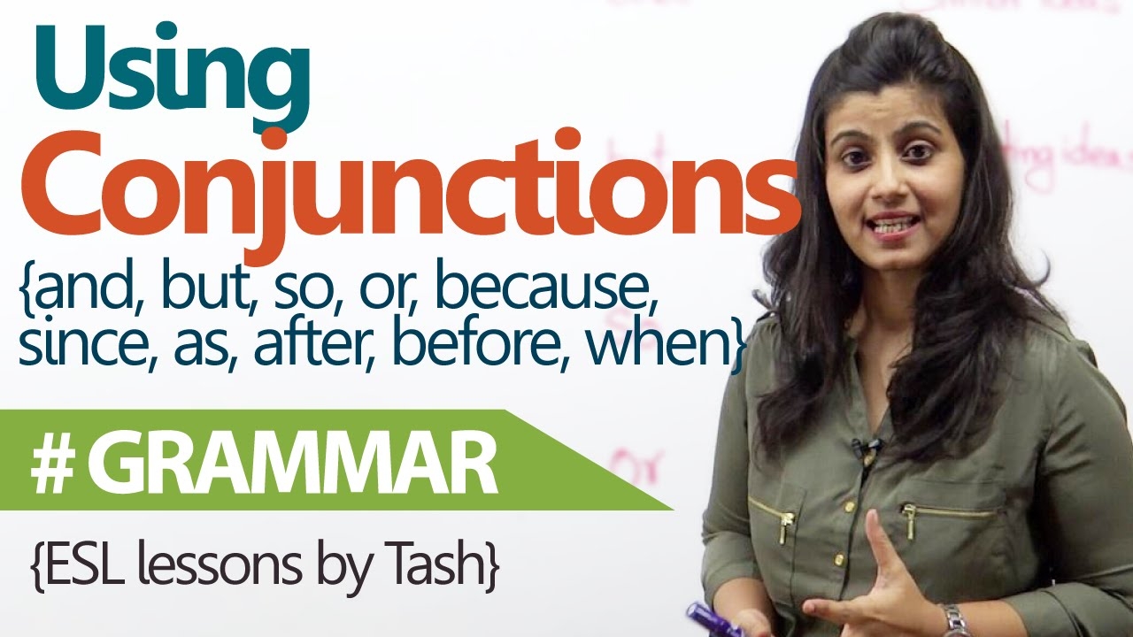 Use Of Conjunctions Youtube