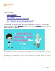 Using Verbs With Infinitive And Gerund Tips Patterns And Course Hero