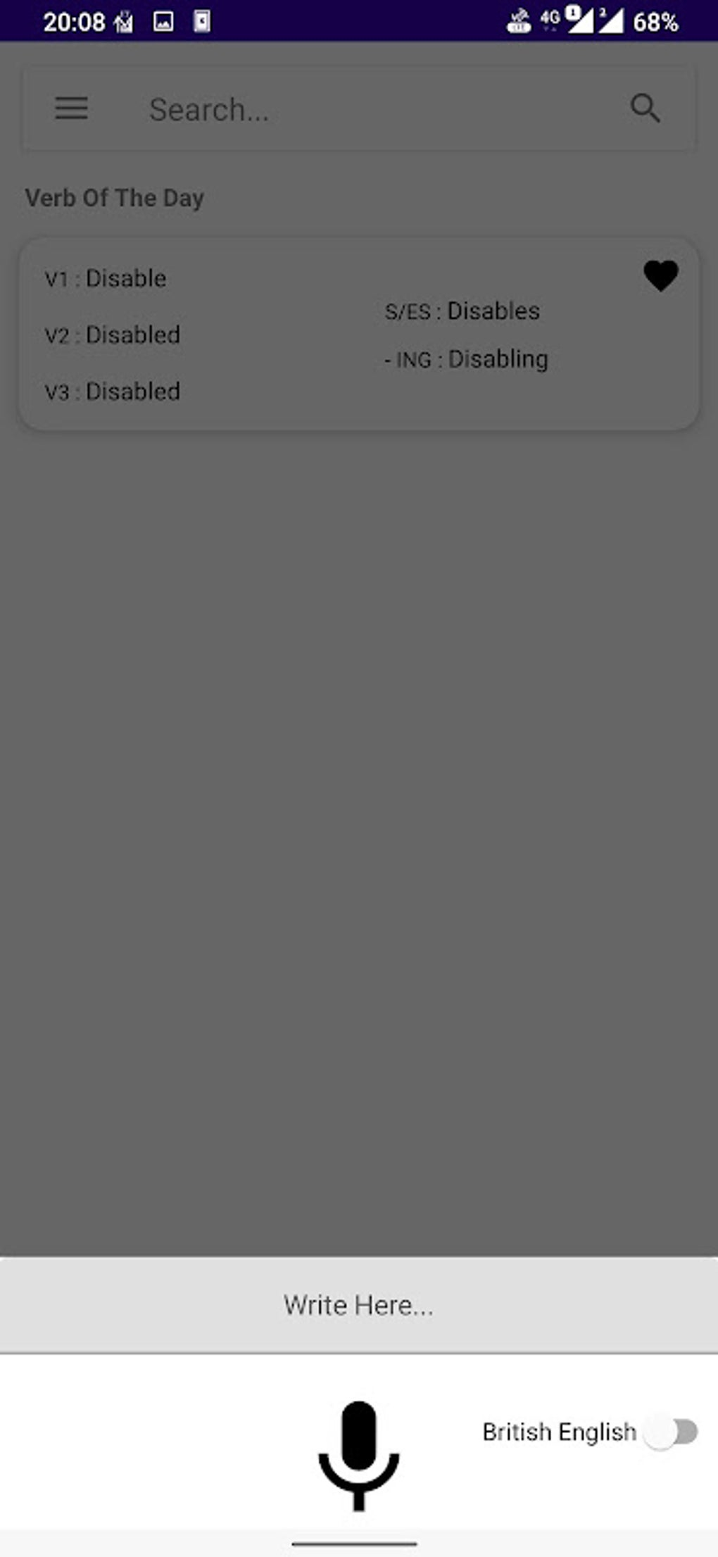 V3 Forms English Verb Forms APK For Android Download