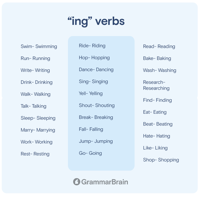 irrigular verb