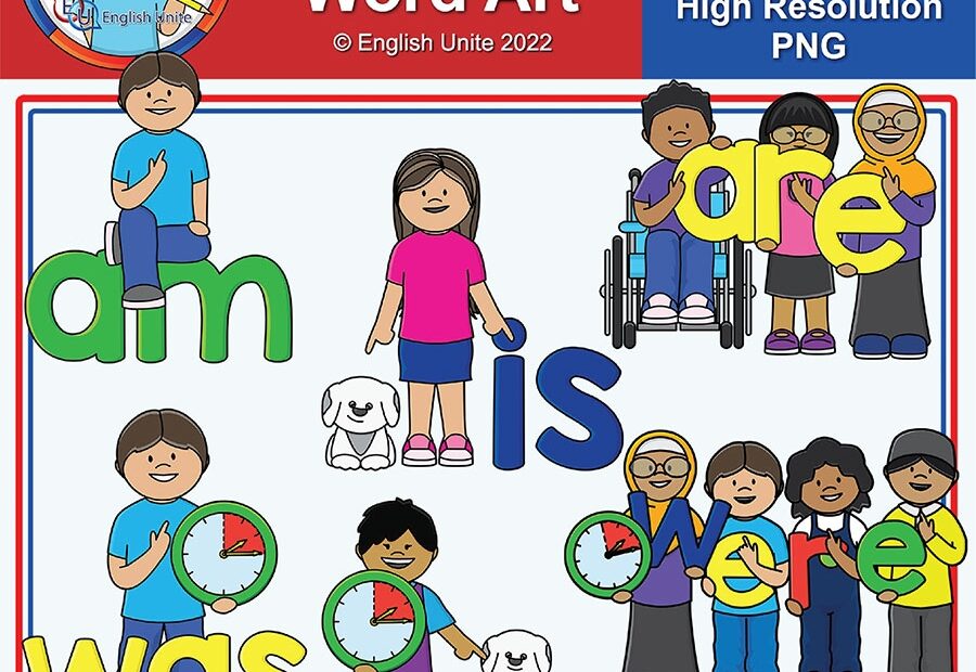 VERBS 3 Clipart For Small Commercial And Education Use Images To