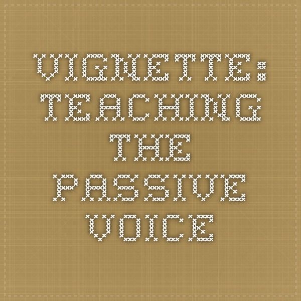 is passive voice grammatically incorrect