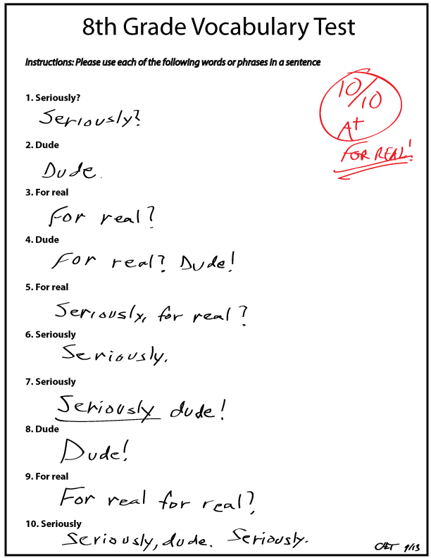 vocabulary exercises for 4th graders