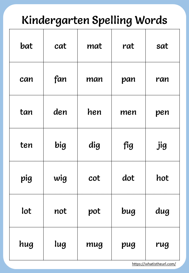 Vocabulary Activities For Kindergarteners