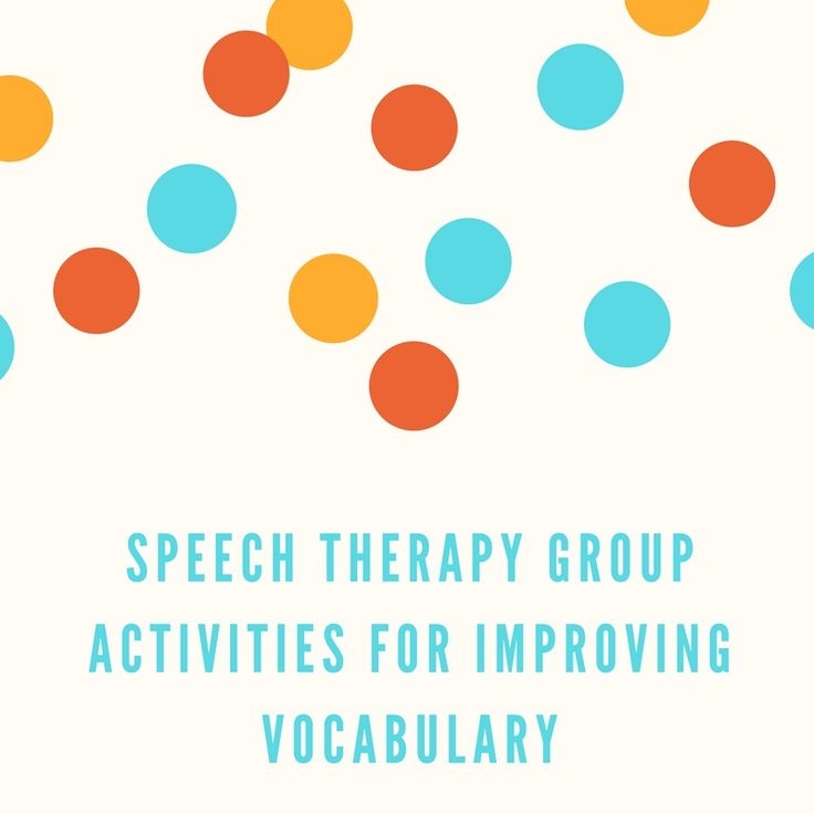 Vocabulary Activities For Middle Schoolers Speech And Language Kids 