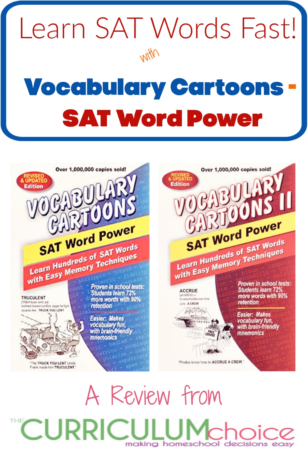 Vocabulary Cartoons SAT Word Power The Curriculum Choice