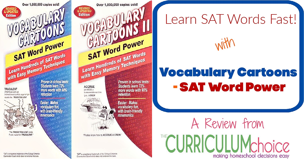 Vocabulary Cartoons SAT Word Power The Curriculum Choice