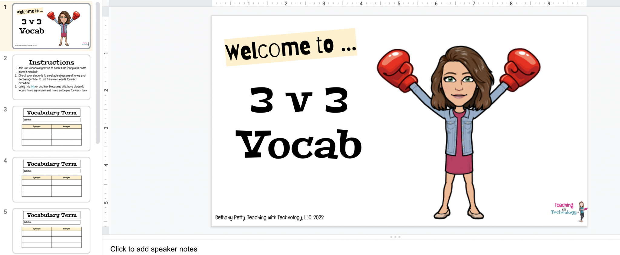 Vocabulary Instruction 3 Ways