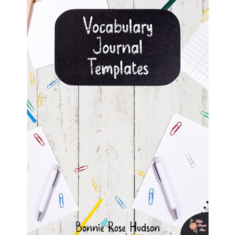 Vocabulary Journal Templates WriteBonnieRose