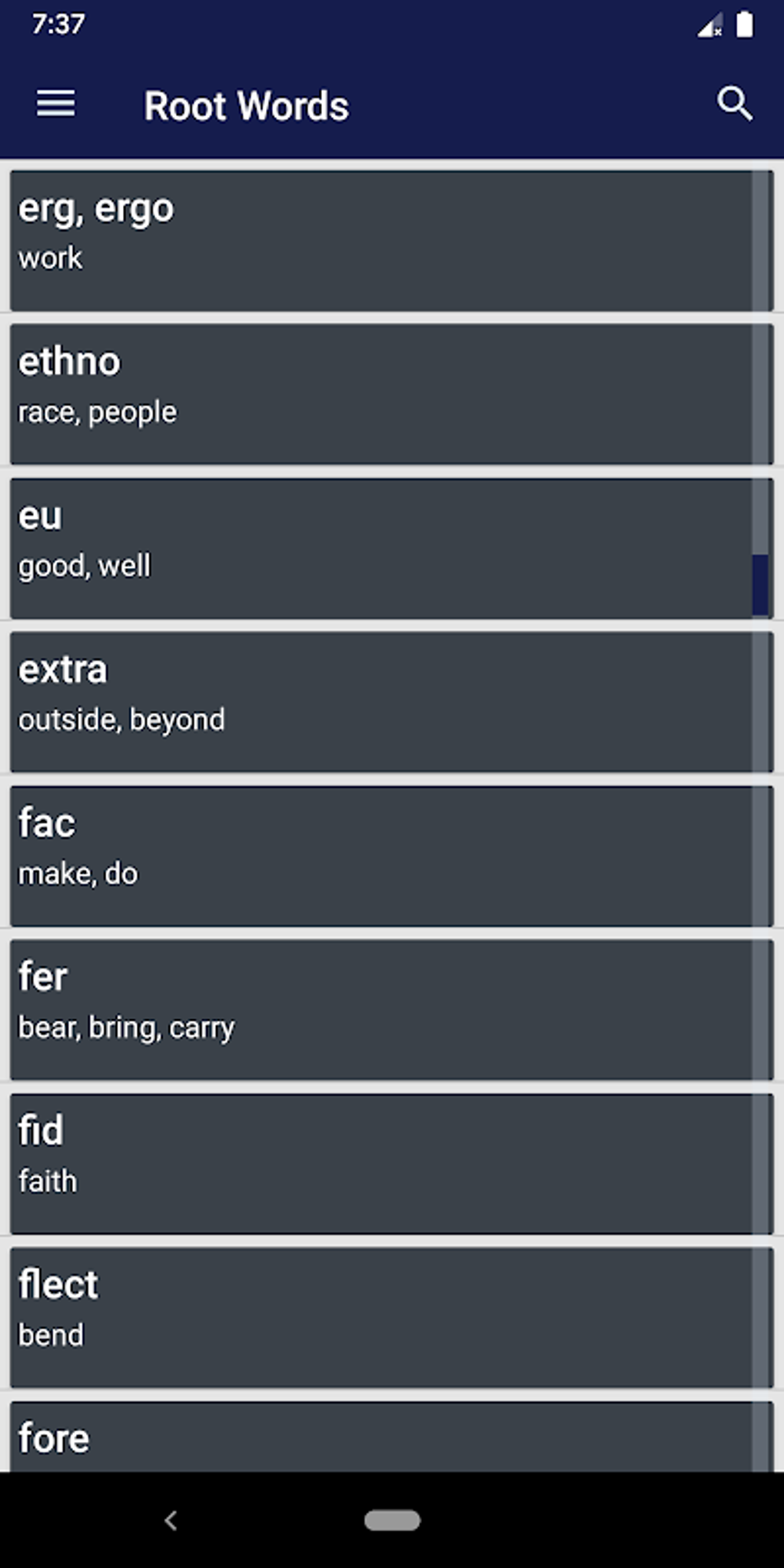 Vocabulary TOEFL Vocabulary Test APK For Android Download