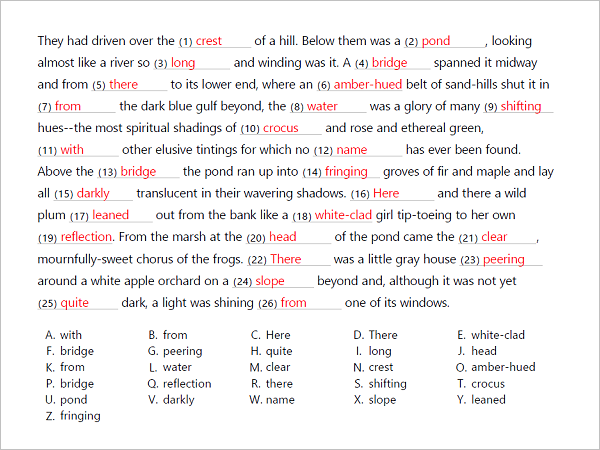 vocabulary worksheet maker