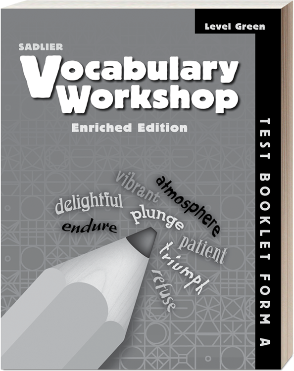 vocabulary workshop grade 1
