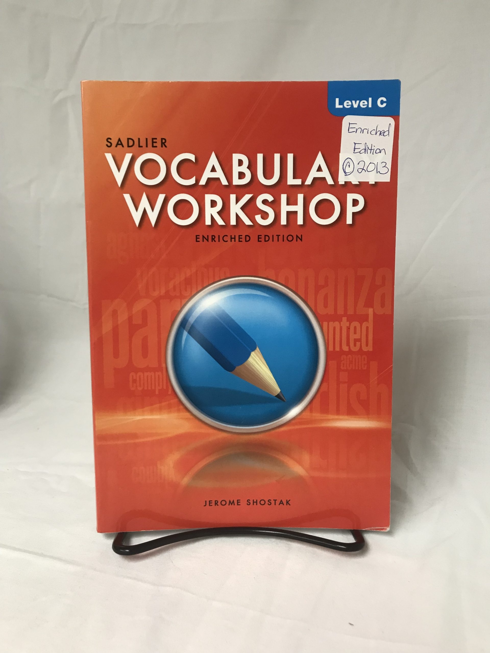 Vocabulary Workshop Level C 2013 SCAIHS South Carolina Association 