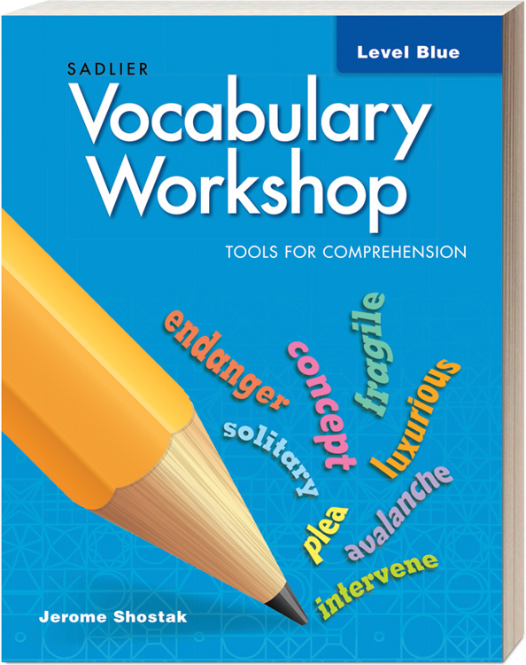 Vocabulary Workshop Tools For Comprehension Grades 1 5 Sadlier School