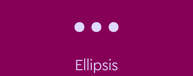 What Are Ellipses How Do You Use Them Thesaurus