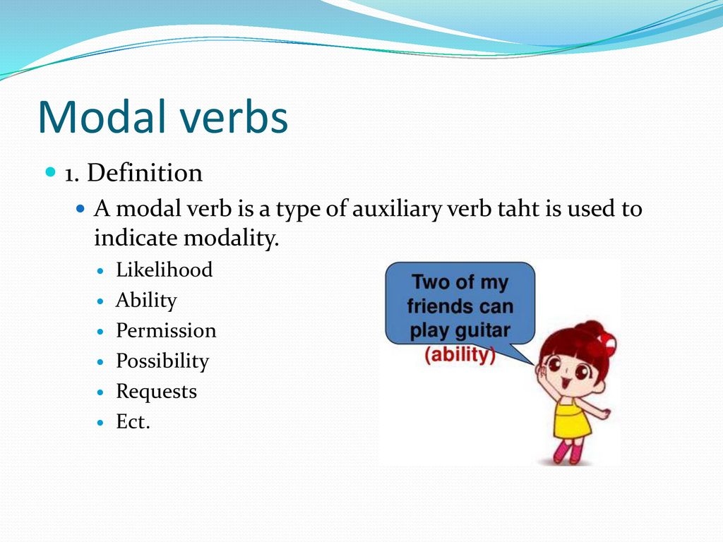 What Are Modal Verbs Definition And Examples English Study 51 OFF