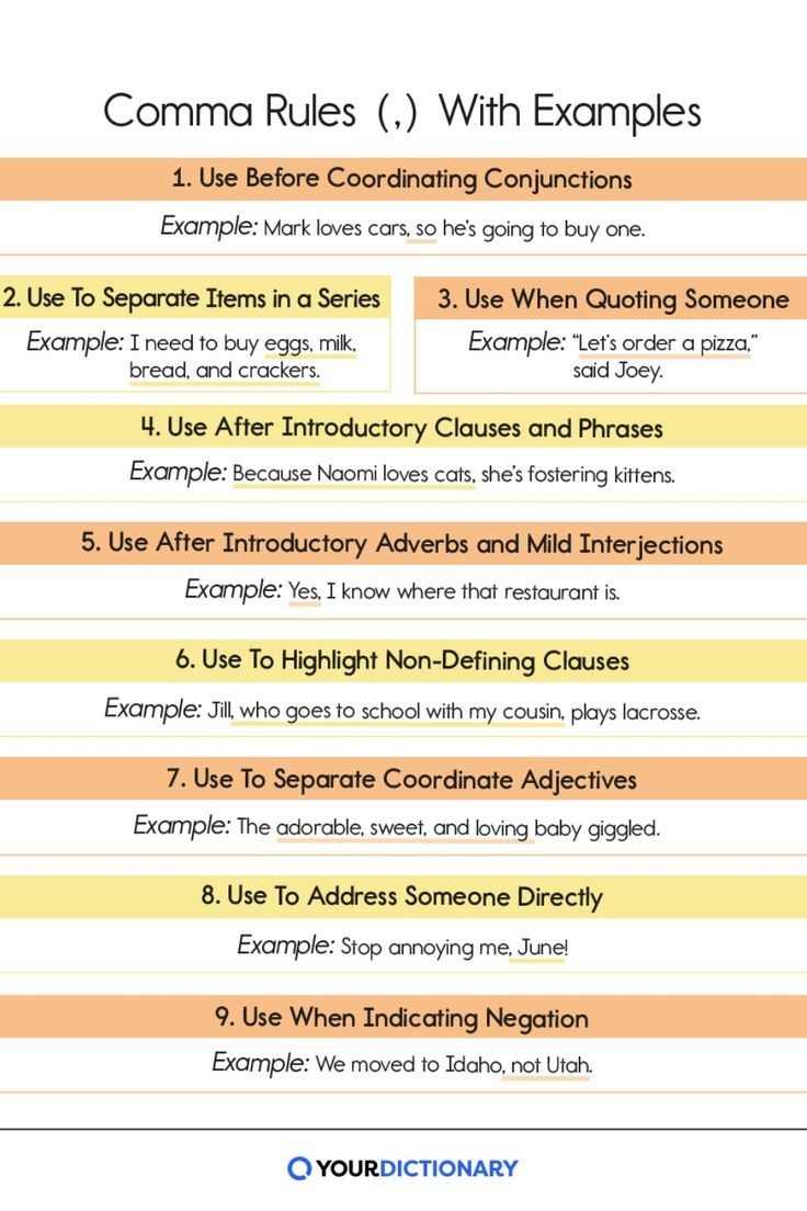 What Is A Comma A Guide To Comma Rules Usage With Examples Comma 