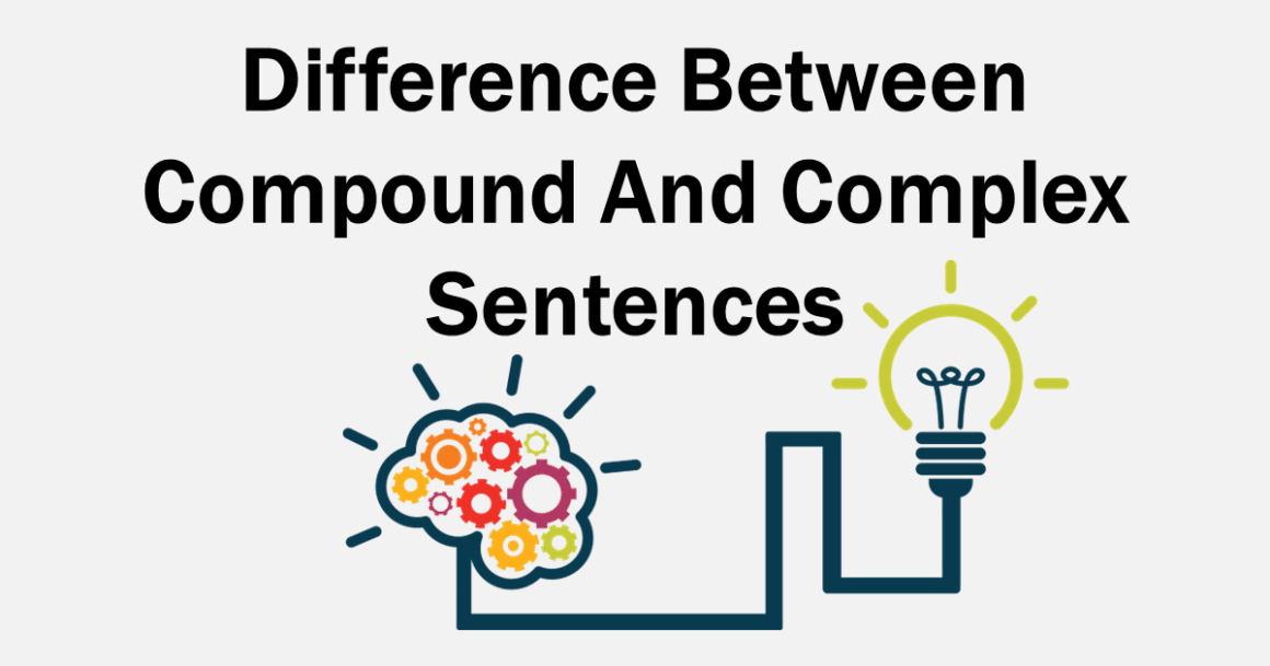 difference between complex compound sentences