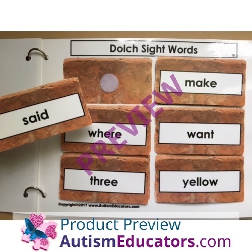 WORD WALL Interactive Vocabulary Books EDITABLE