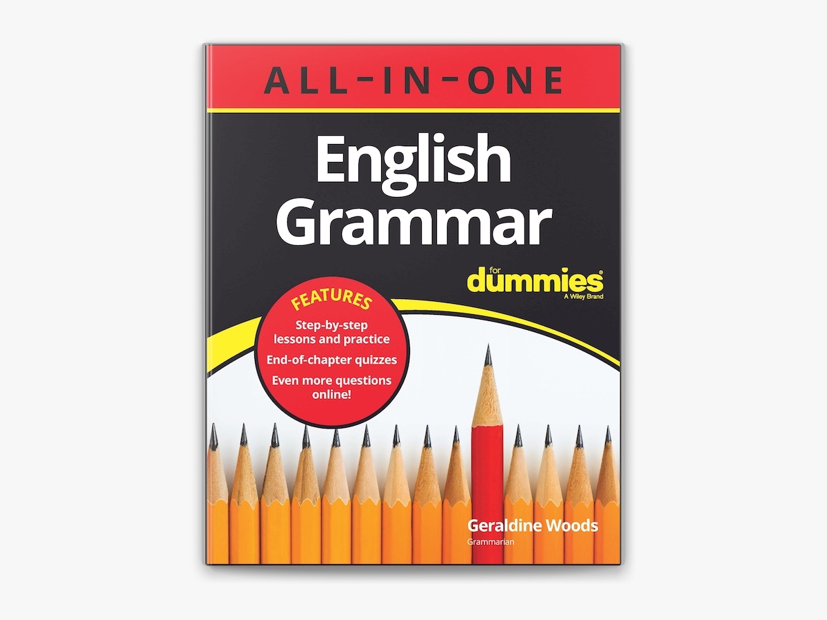 english grammar for dummies book