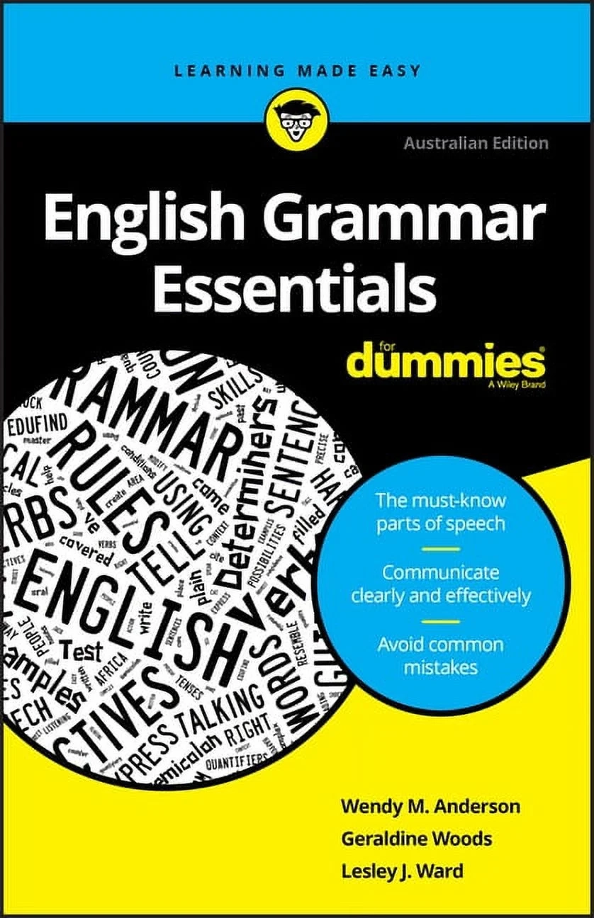 English Grammar Essentials For Dummies Paperback Walmart