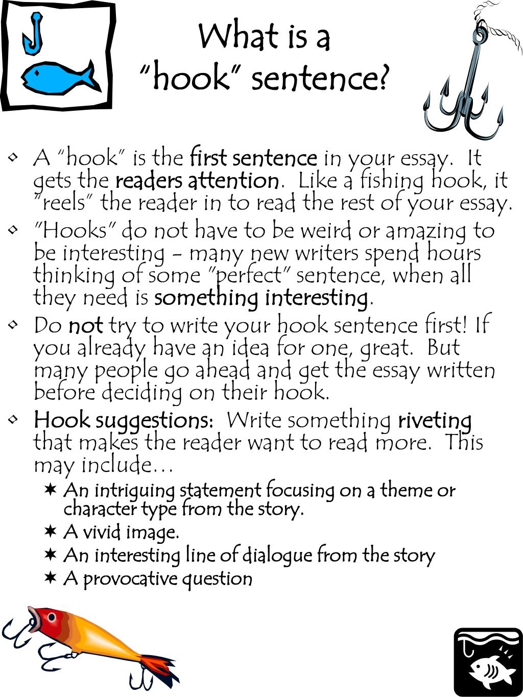 sentence hooks examples