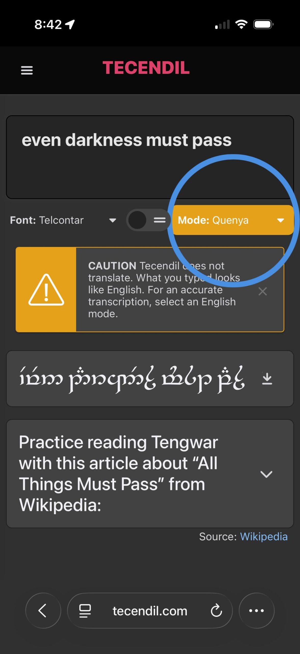 Quenya